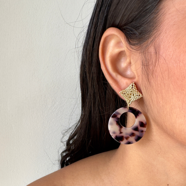 Aretes Nacar
